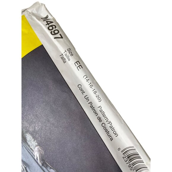 Y2K McCalls M4697 Sewing Pattern Size 14-20 Civil War Era Coat Skirt Shawl UNCUT - Picture 2 of 6